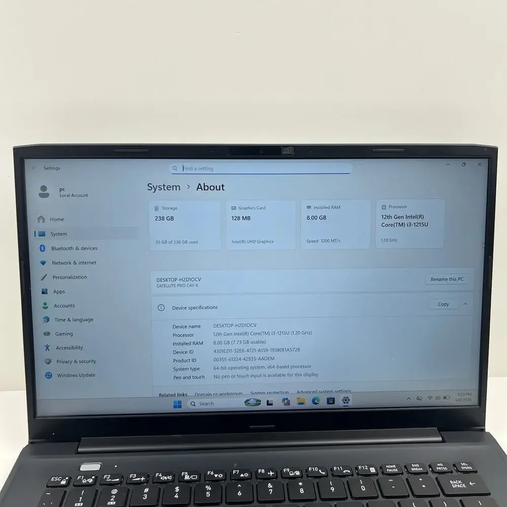 Dynabook Satellite Pro C40-K 14